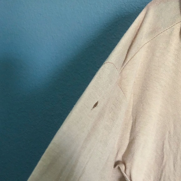 Madeleine French Top, V-neck Bow Collar Blouse - Picture 5 of 5